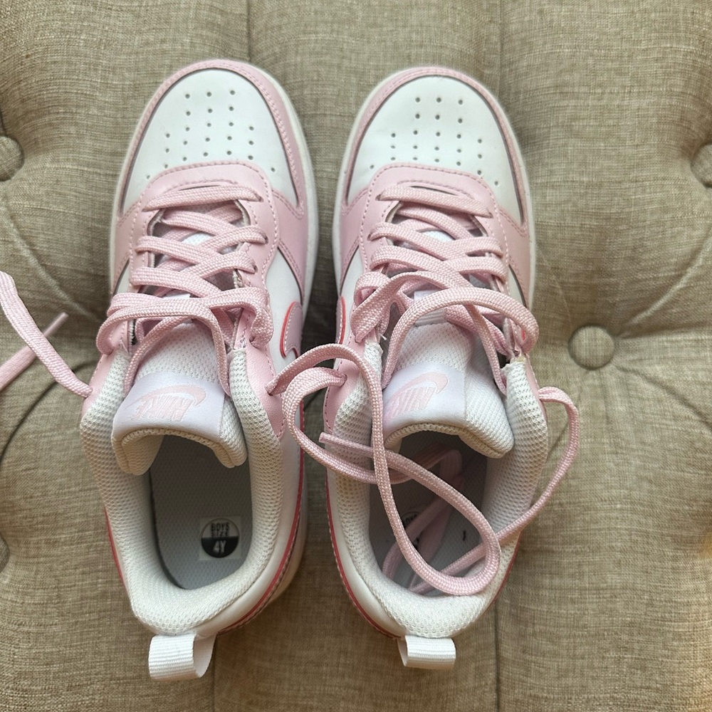 Nike Light Pink and White Sneakers - Picture 5 of 5